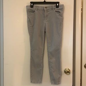 Grey Corduroy Pants from LOFT, Size 28/6